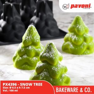 pavoni cetakan silikon pohon snow tree px4396 pavoni italy