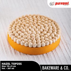 hazel top25s diam. 18 x t 8 cm pavoni italy cetakan kue silicone mold