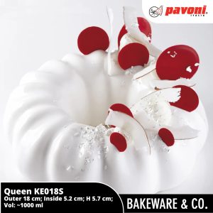 queen ke018s pavoni silicone mould