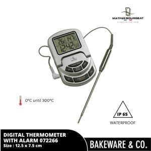 thermometer digital alarm 0˚c to +300°c matfer bourgeat 072266