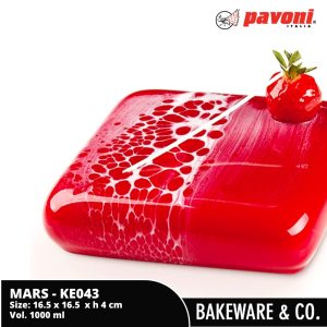 mars ke043 pavoni silicone mould
