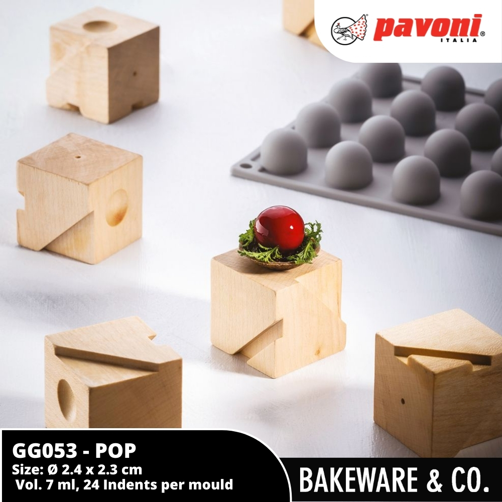 pavoni gourmand gg053 nutshell 30 x 17.5 cm mould