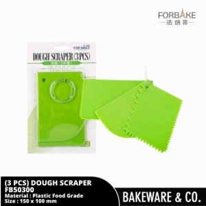 set scraper tebal 3pcs/set untuk dapur forbake fb50300