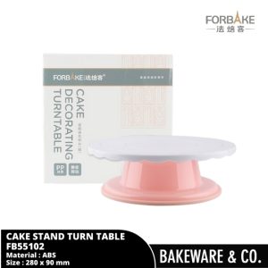 cake stand turn table meja putar fb55102 forbake