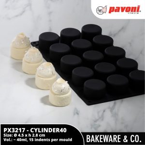 cylinder40time bachour px3217 pavoni italy 30 x 17.5 cm