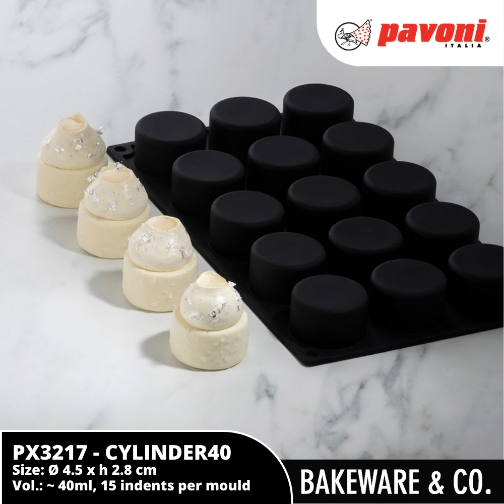 cylinder40time bachour px3217 pavoni italy 30 x 17.5 cm