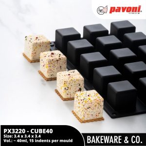 cube40time bachour px3220 pavoni italy 30 x 17.5 cm