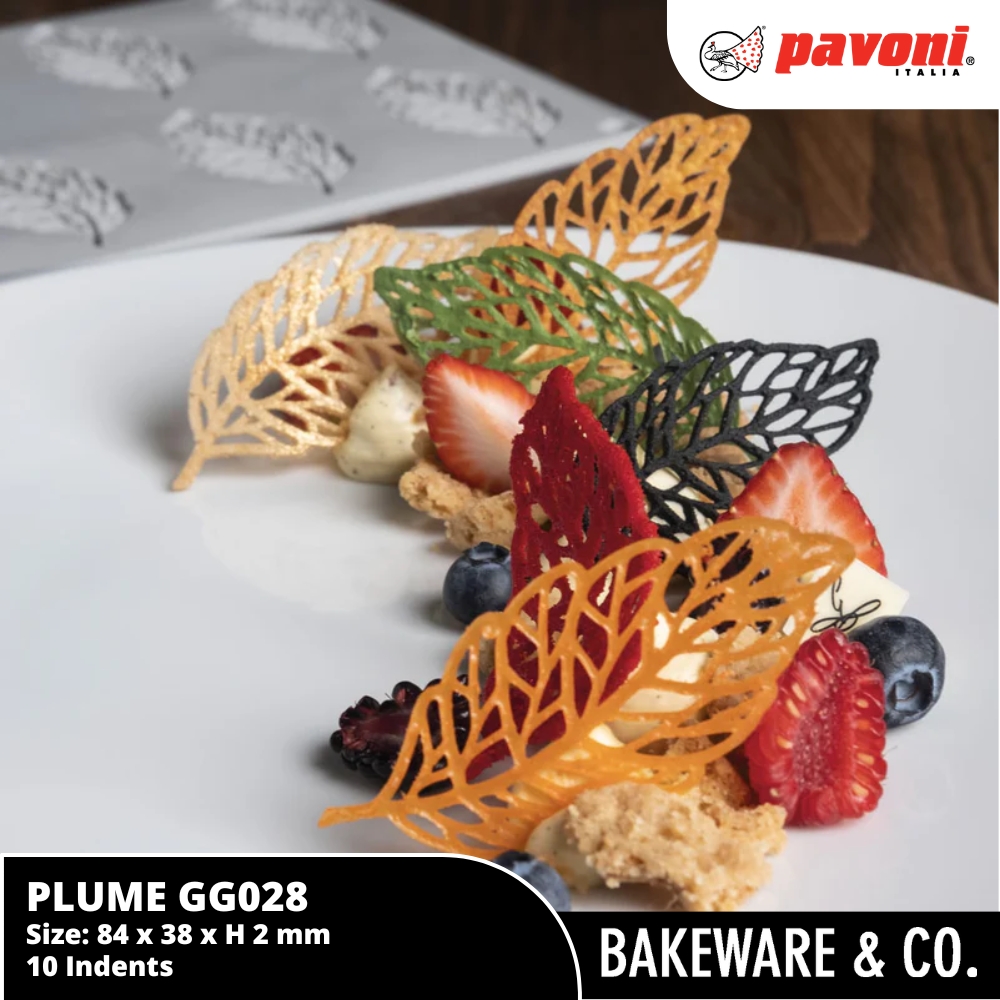 pavoni gourmand gg028 plume 30 x 20 cm