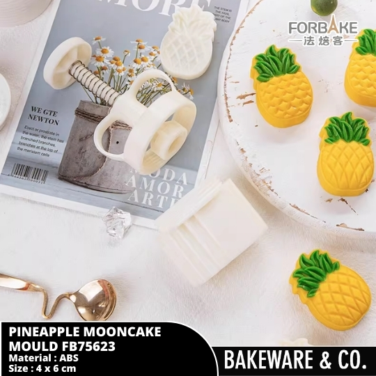 pineapple mooncake mould (50g) fb75623 forbake
