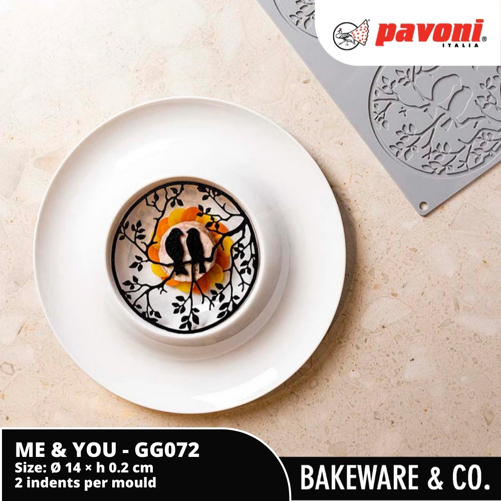 me&you gg072 pavoni by griffa Ø 14 x h 2 cm