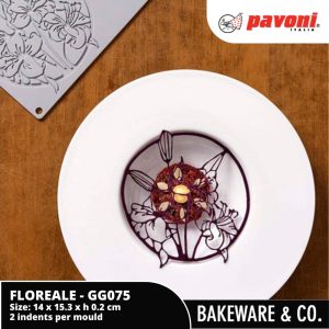 floreale gg075 pavoni by oldani 14 × 15.3 × h 2 cm