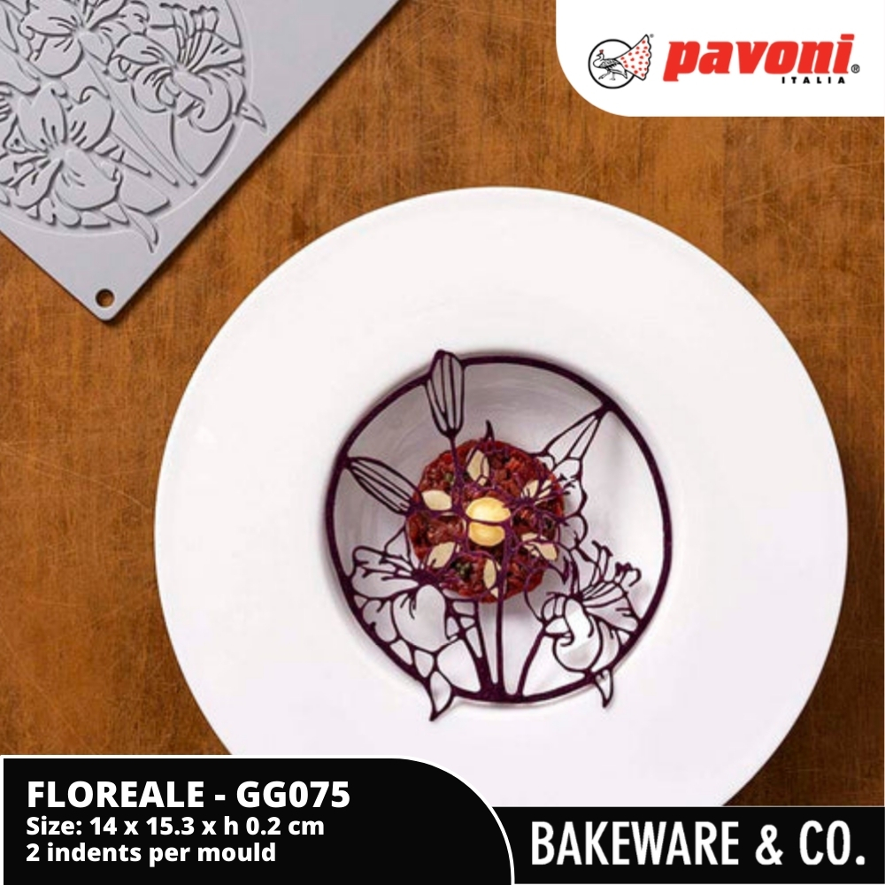 floreale gg075 pavoni by oldani 14 × 15.3 × h 2 cm