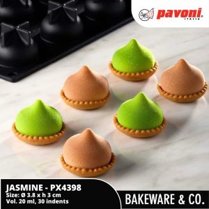 jasmine px4398 pavoni bachour diam. 3.8 x h 3 cm