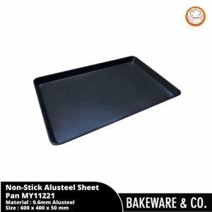 40x60x5cm tall firm alusteel baking tray | loyang roti bakery alusteel tebal anti lengket my11221