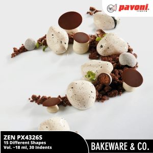 pavoni silicone mould px4326 zen assorted