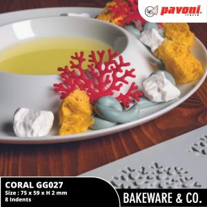 pavoni gourmand gg027 coral seaweeds 30 x 20 cm