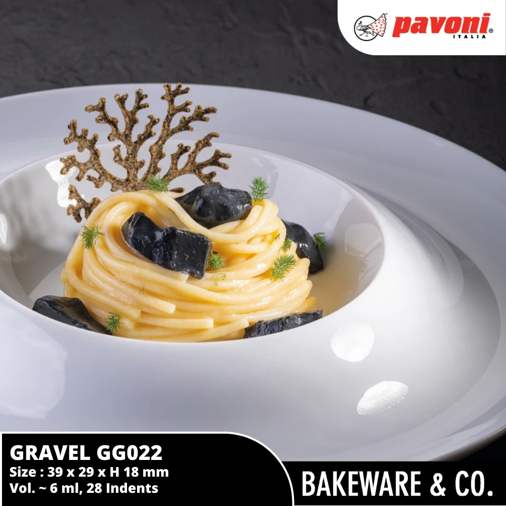 pavoni gourmand gg022 gravel 30 x 17.5 cm