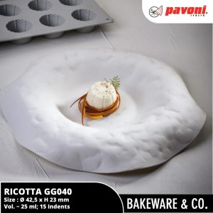 pavoni gourmand gg040 ricotta 30 x 17.5 cm