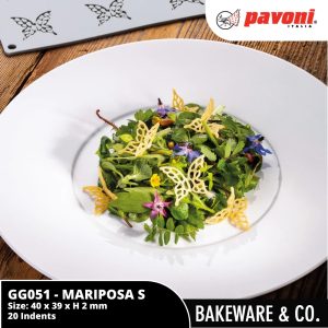 pavoni gourmand gg051 mariposa butterfly small 30 x 20 cm