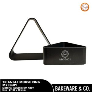 Triangle Ring-double sides Teflon | Cetakan Onigiri Segitiga Double Sides Teflon Anti Lengket - MY35601 Flowery
