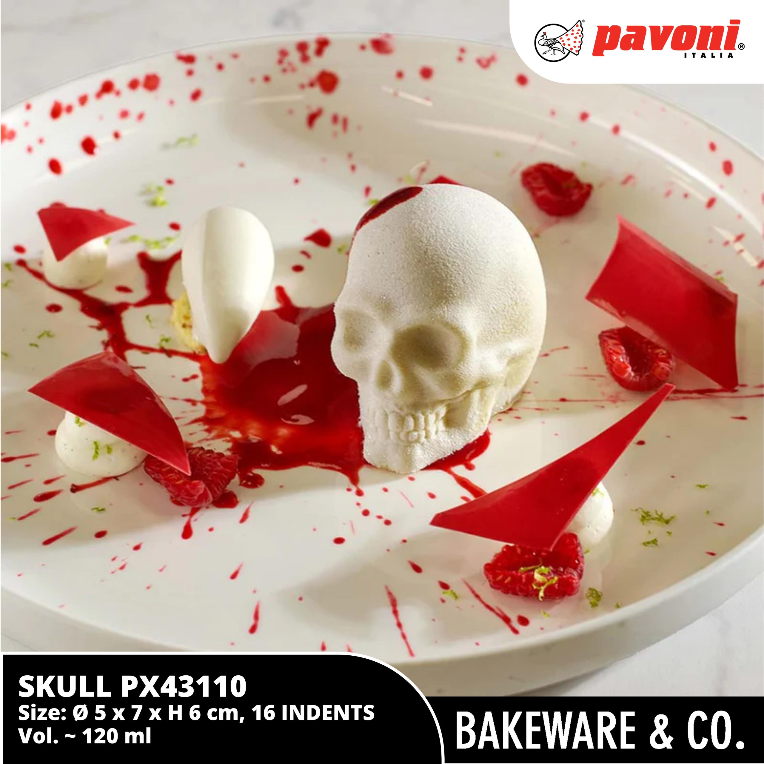 SKULL PX43110S by Fabrizio Fiorani - PAVONI ITALY